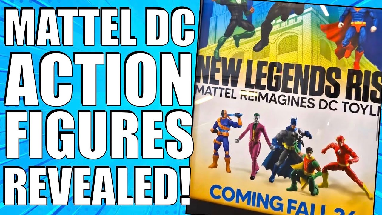 First Mattel DC 'Legends' action figures revealed | Collector & fan preview