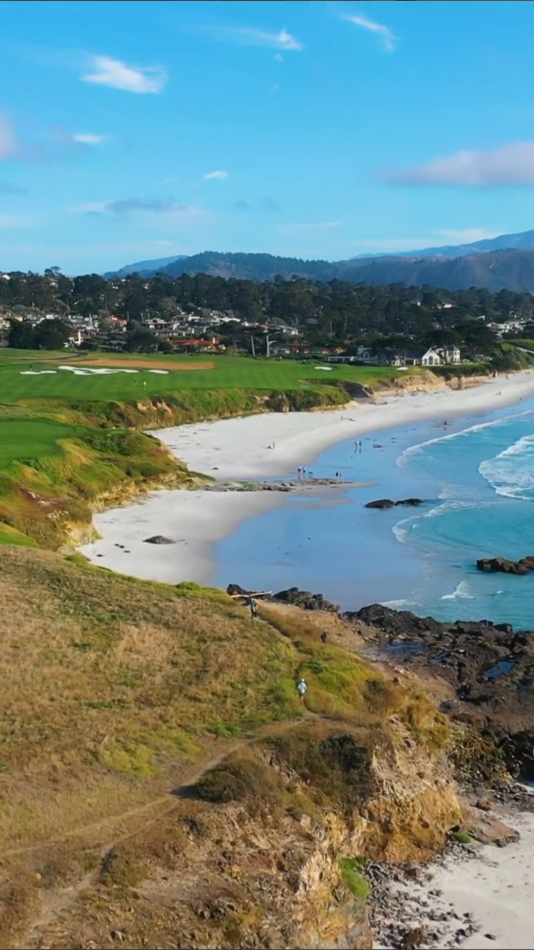 Soar above Monterey's coast: A drone's ocean vista