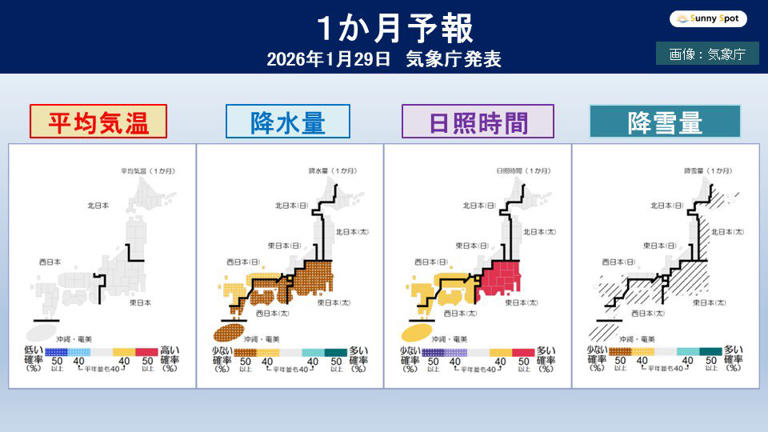 大寒を下回る寒さから平年並みへ 花粉飛散始まる所も 太平洋側乾燥続く 火の取り扱い注意