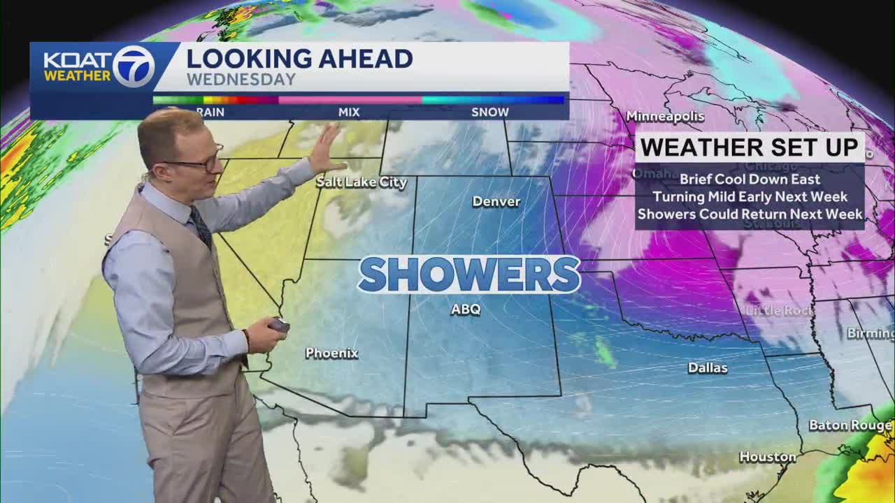 Warm Friday and weekend trend for New Mexico