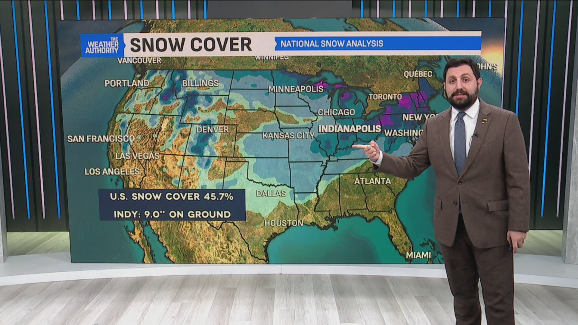 Warmer weather in store for central Indiana