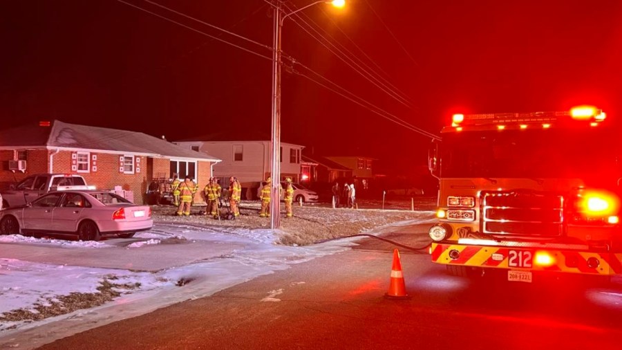 Person, 3 dogs displaced after Chesterfield house fire