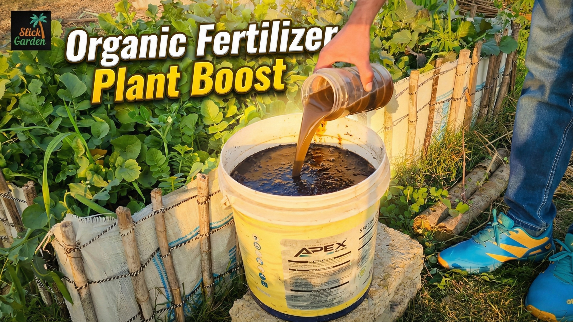 Explosive vegetable growth with this free fermented fertilizer