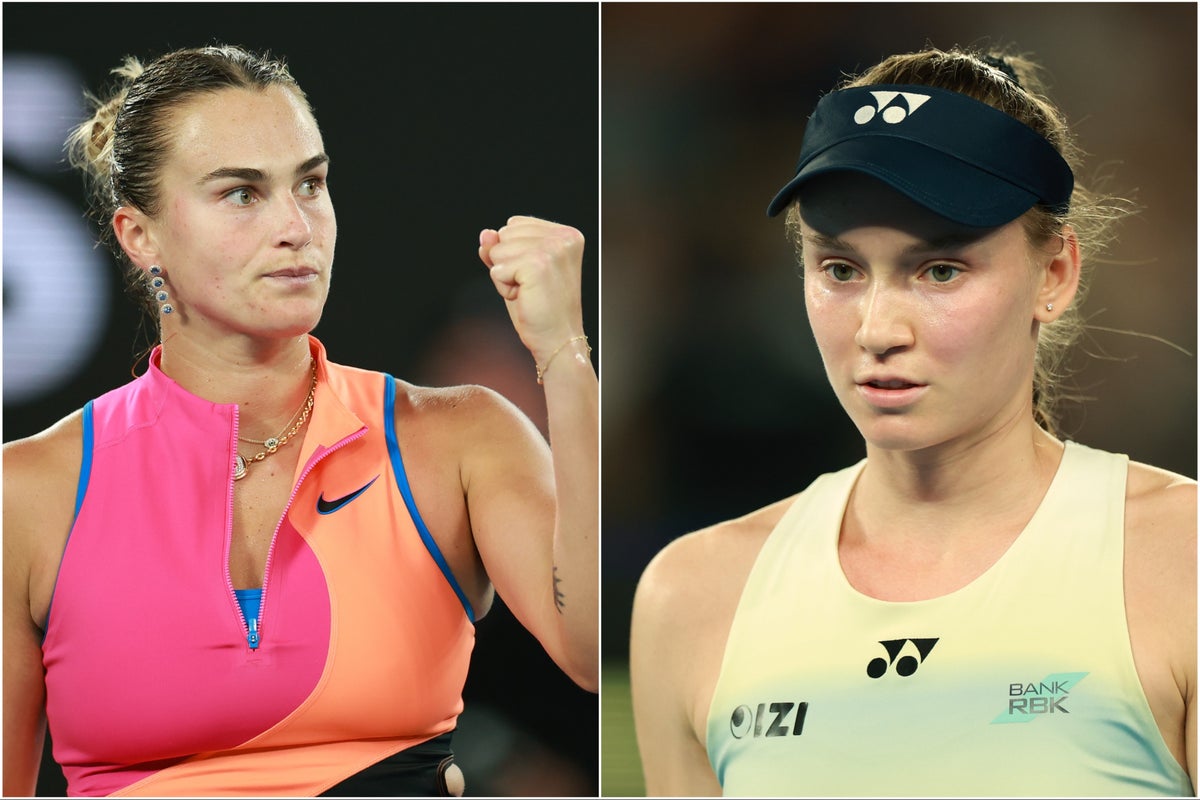Sabalenka v Rybakina start time and how to watch Australian Open final<br><br>