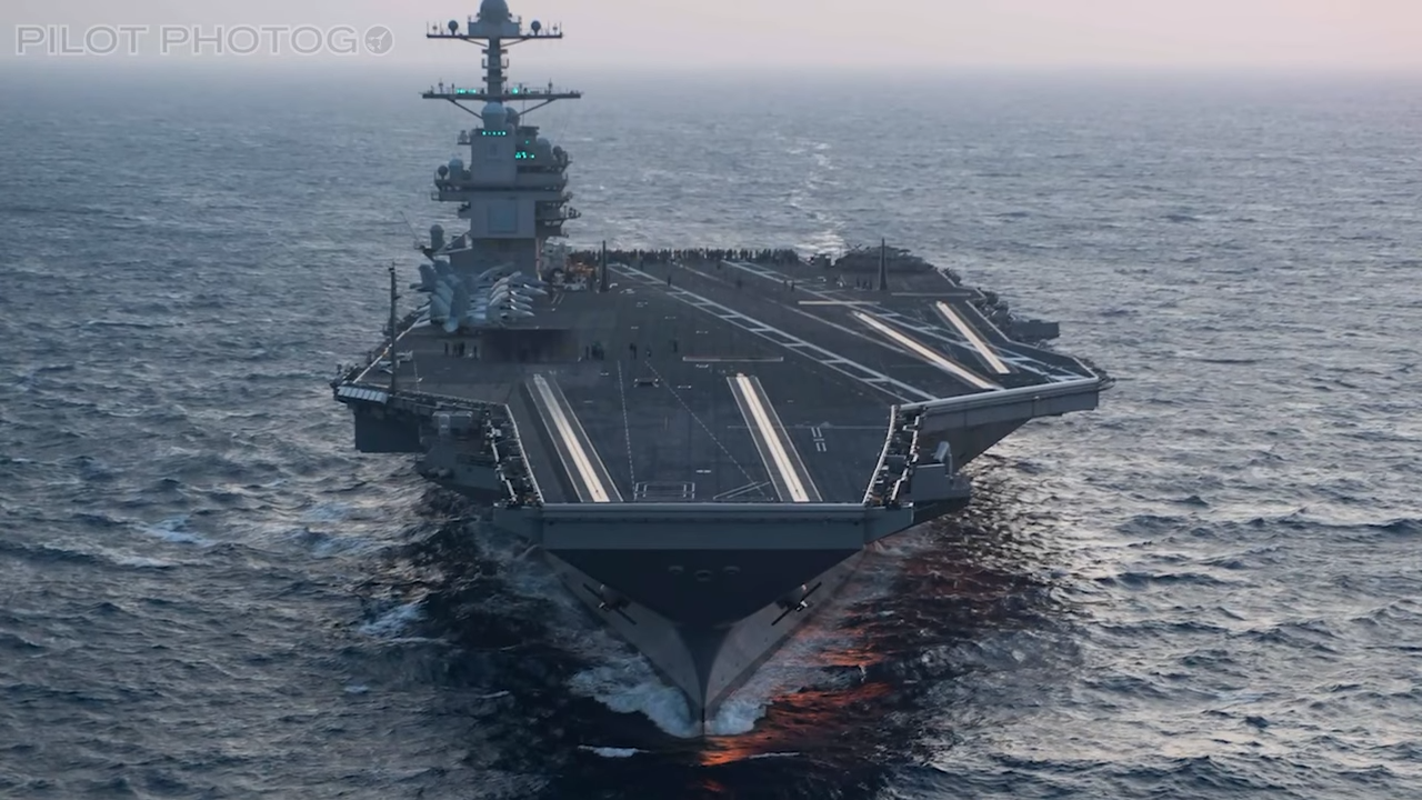 The armada has arrived - the US Navy just sent Iran a silent warning<br>