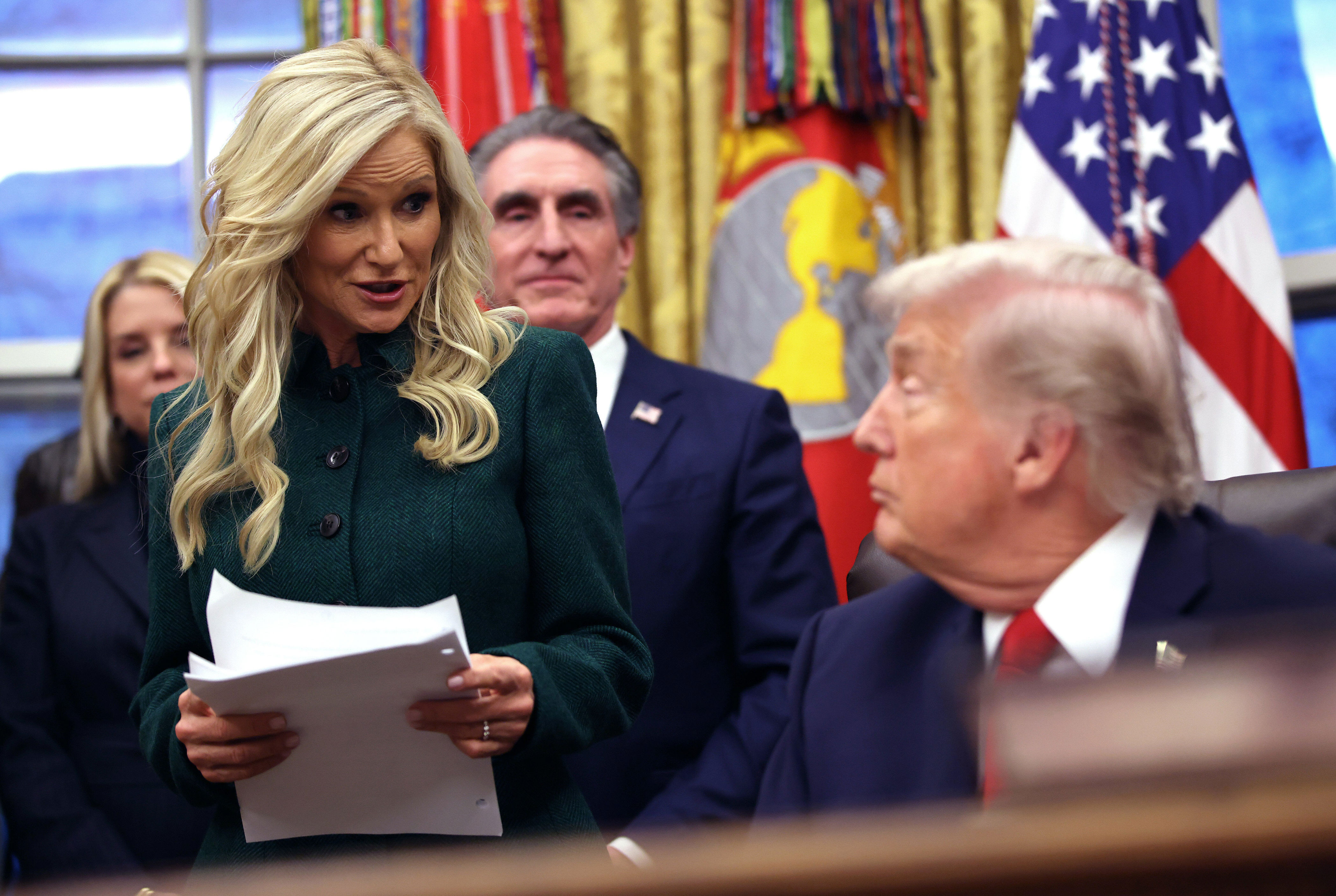 Donald Trump repulses critics with '***' comment about Doug Burgum's wife