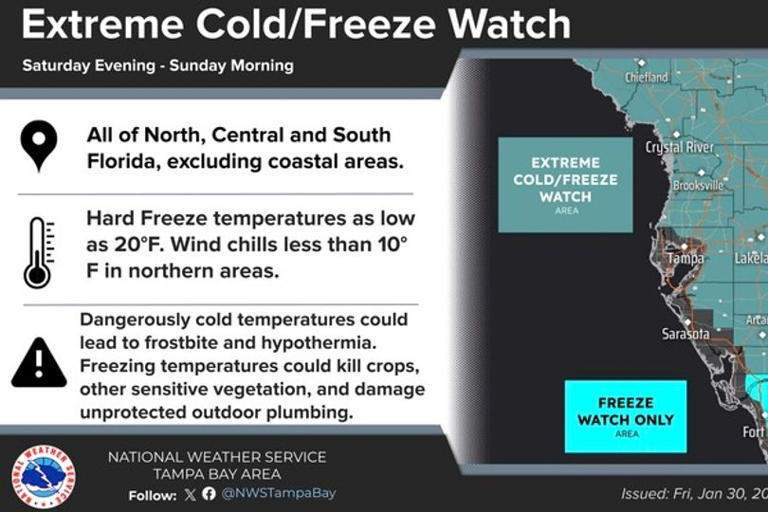 Winter storm Gianna: Explosive snow bomb cyclone will bring freezing ...