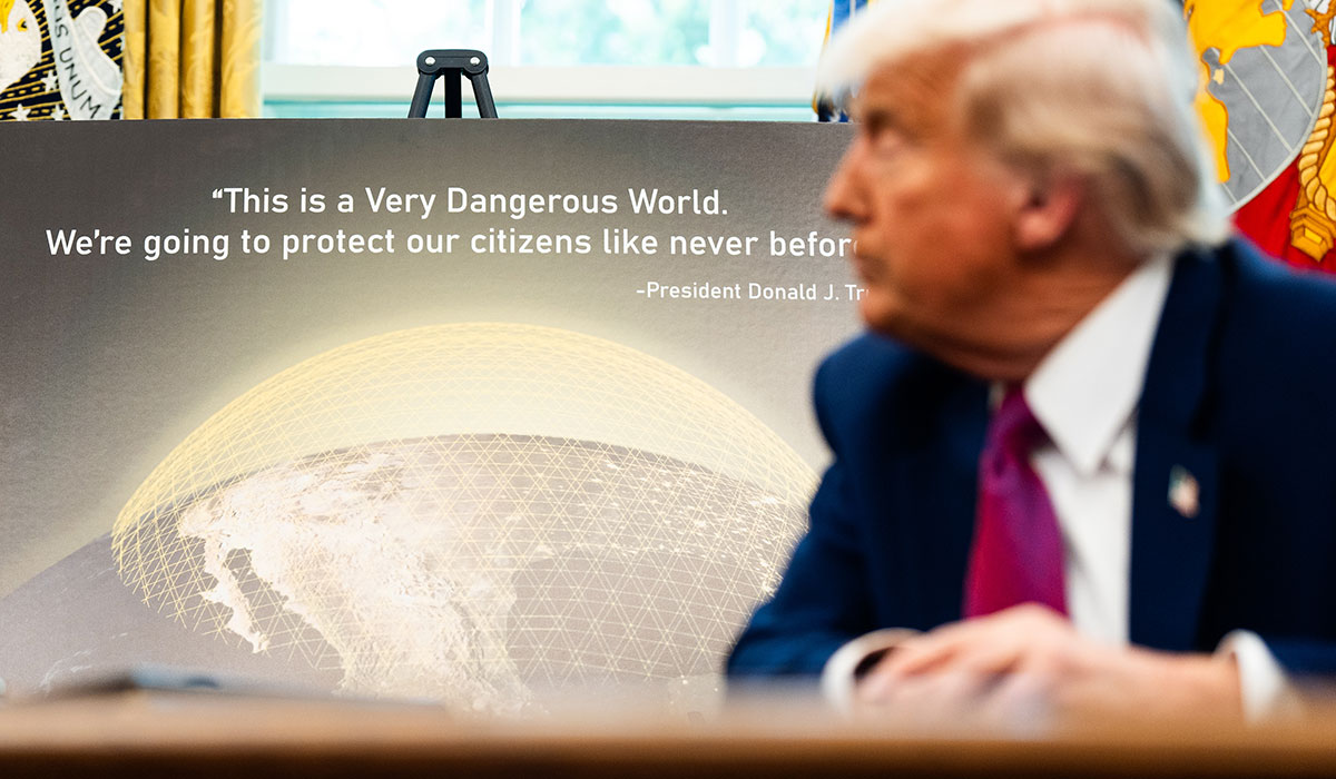 TRUMP INVOLVED IN TALKS