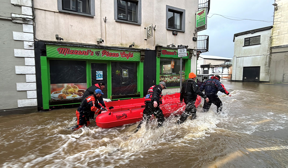 Fresh flooding fears amid orange weather warnings as heavy rain pushes in