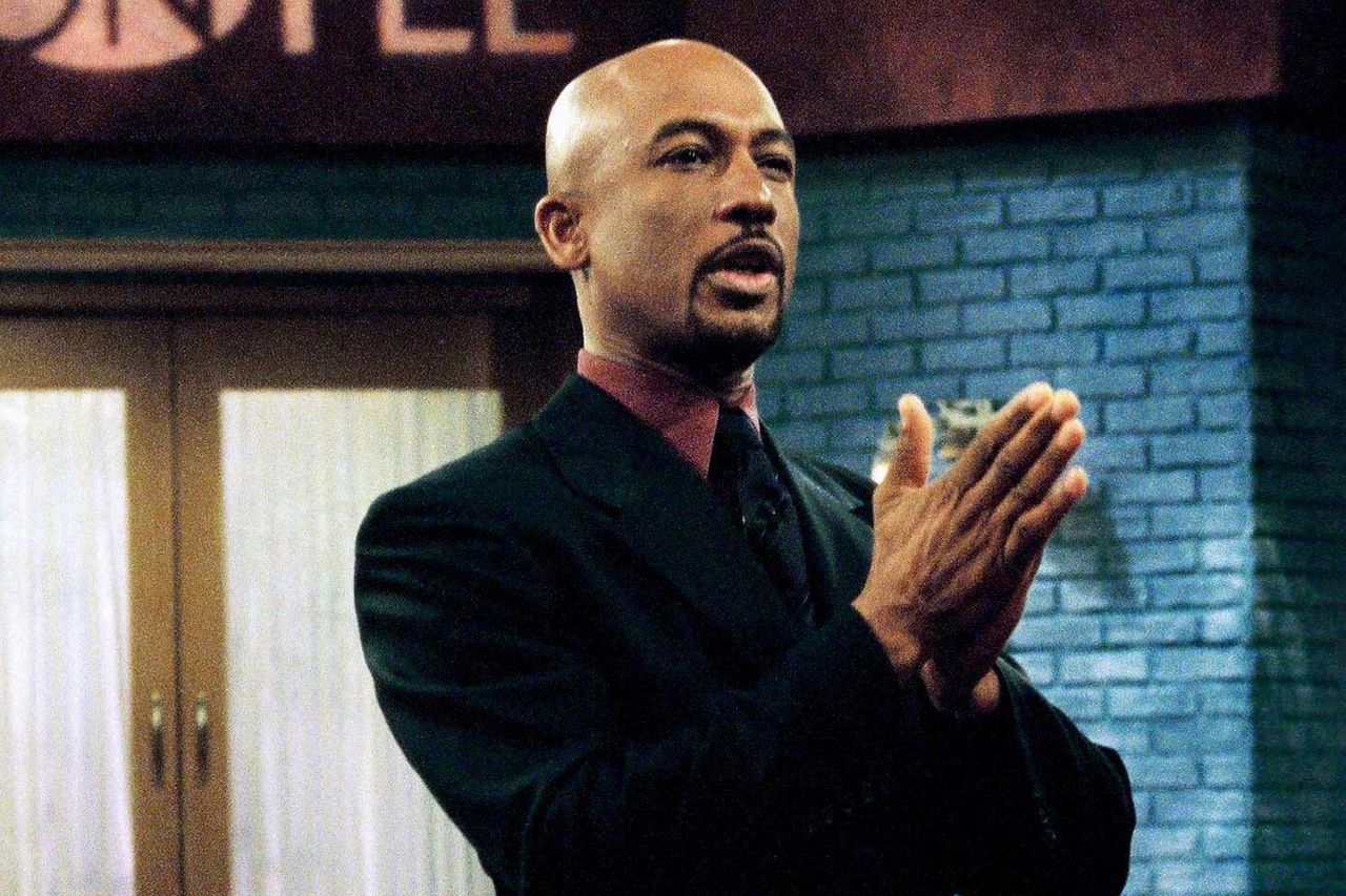 Montel Williams on The Montel Williams Show in 1991. AJ Pics/Alamy