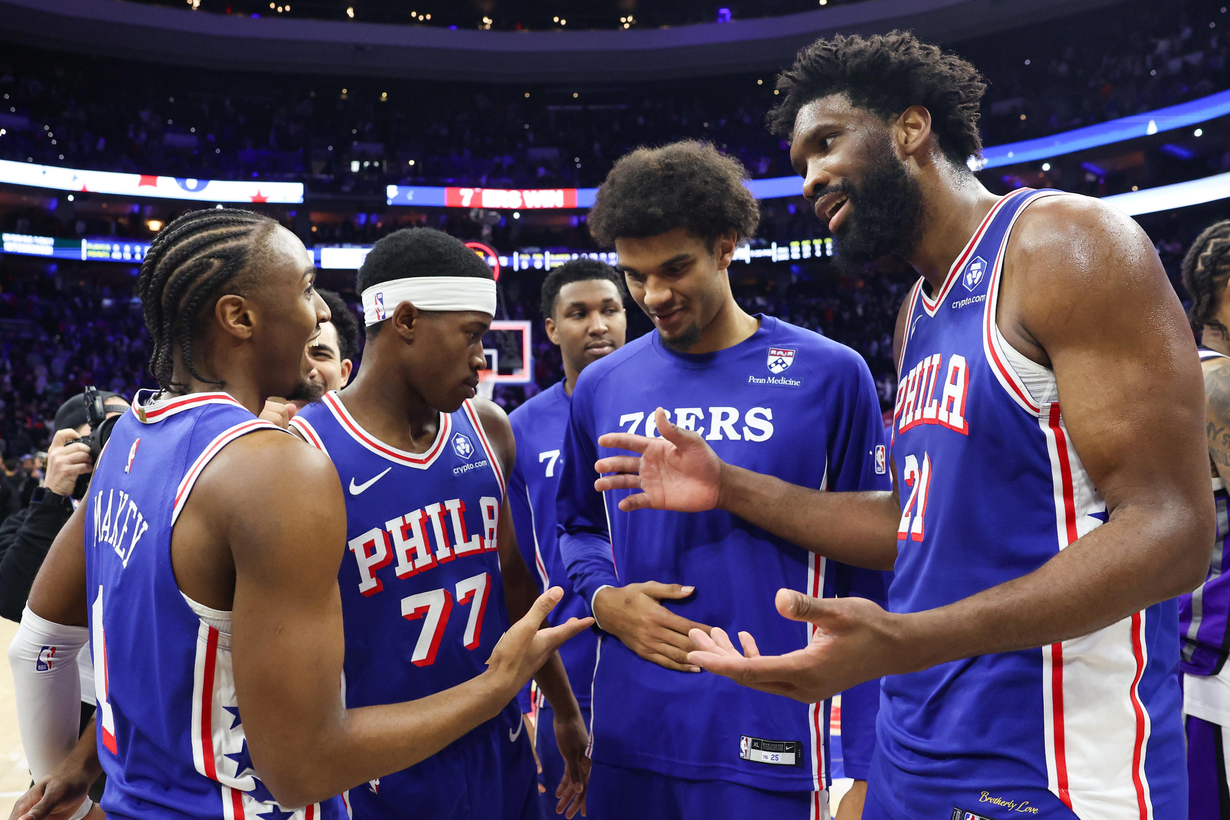 Sixers Discuss Luck And Resilience In Last Second Win Over Kings