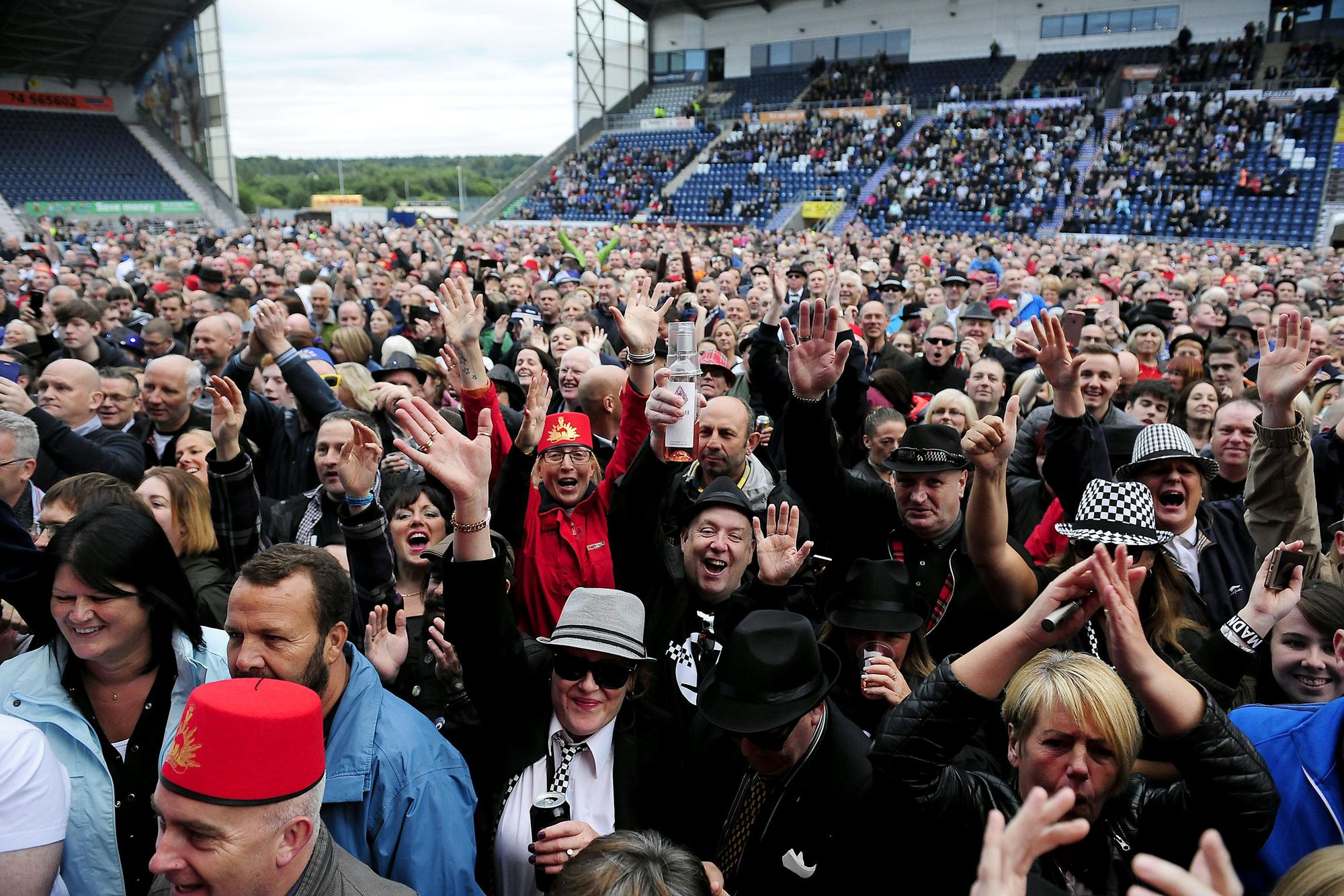 Look back at the last time Madness played Falkirk in 34 pictures
