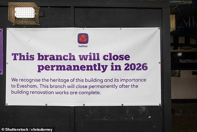 NatWest reveals more branch closures with 32 outlets set to shut their ...