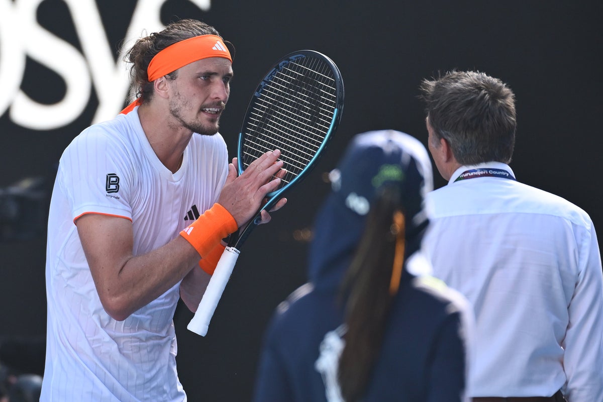Furious Zverev rages over Alcaraz medical timeout for 