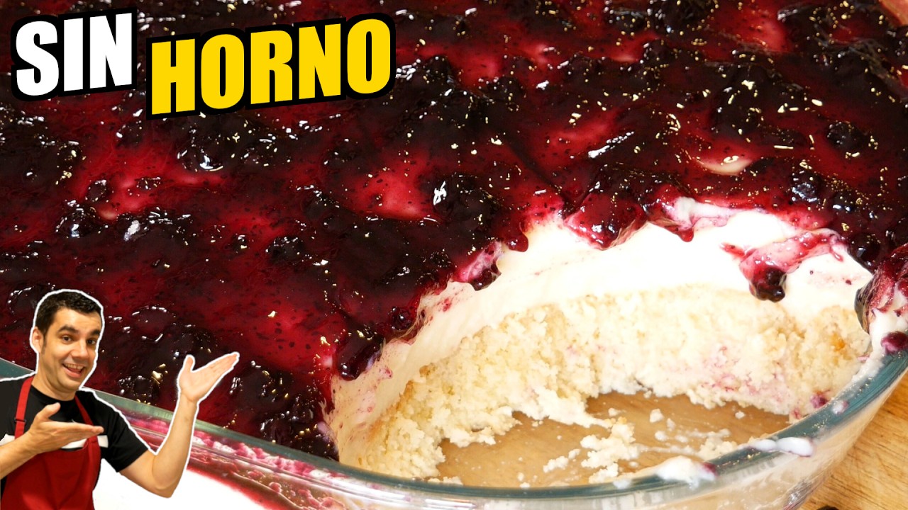 Pastel de yogur súper fácil y rico sin horno