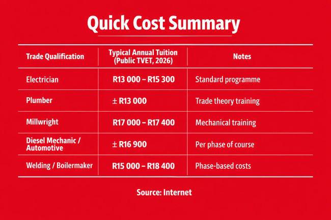 From classroom to cash: The top TVET trades employers can't stop hiring
