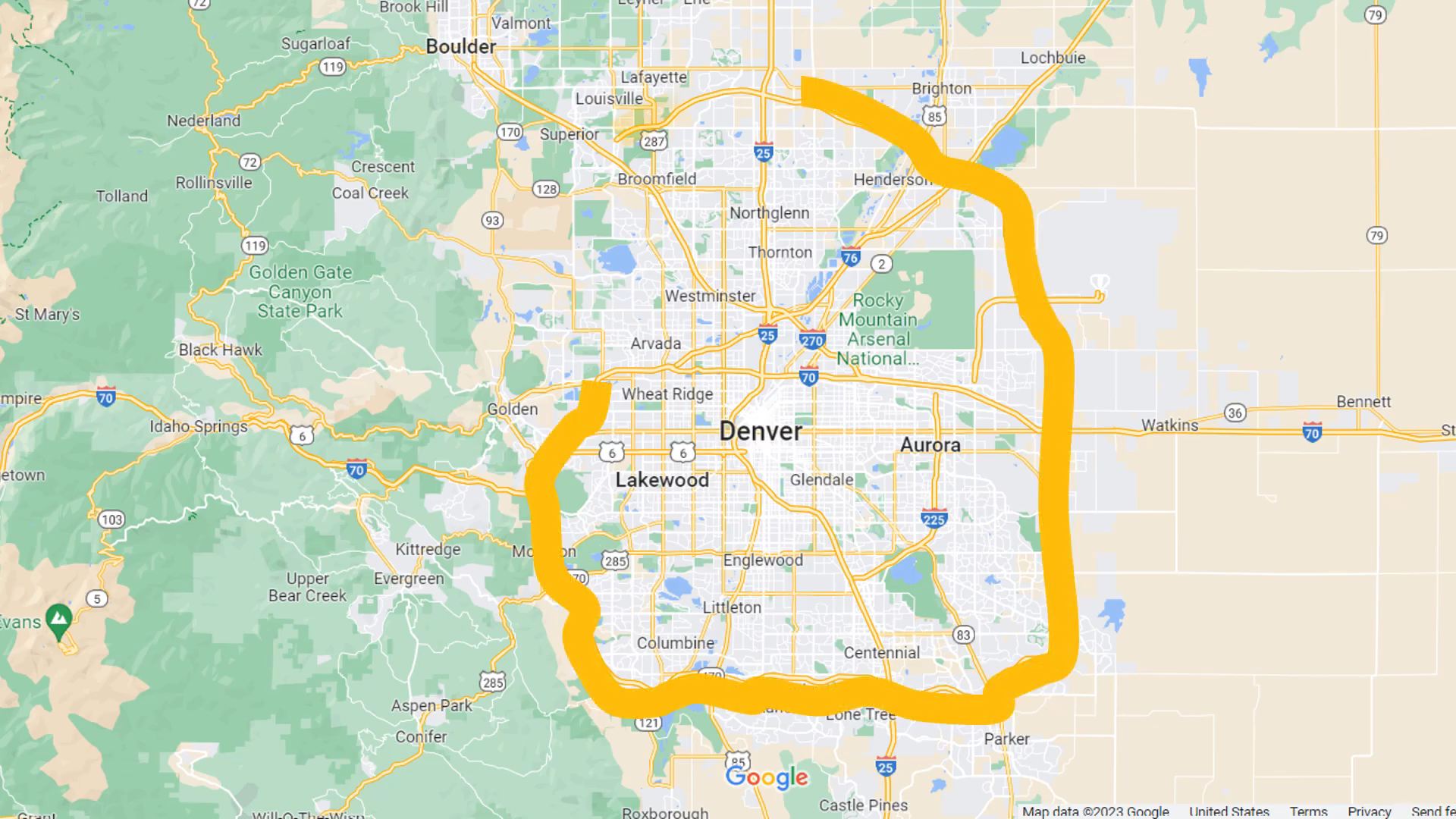 How ring roads make congestion worse over time