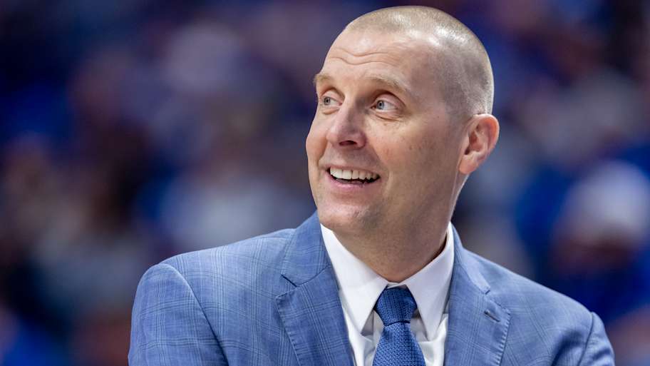 Mark Pope is cracking jokes, but Kentucky