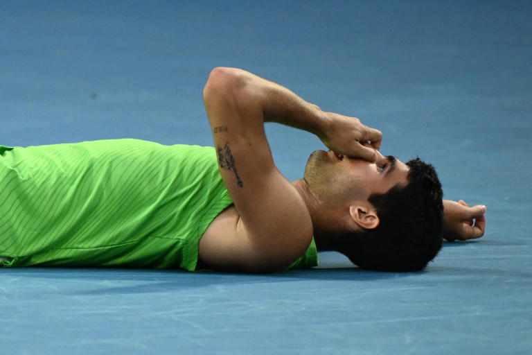 Alcaraz: "El estrés, el calor y los nervios han pasado factura"