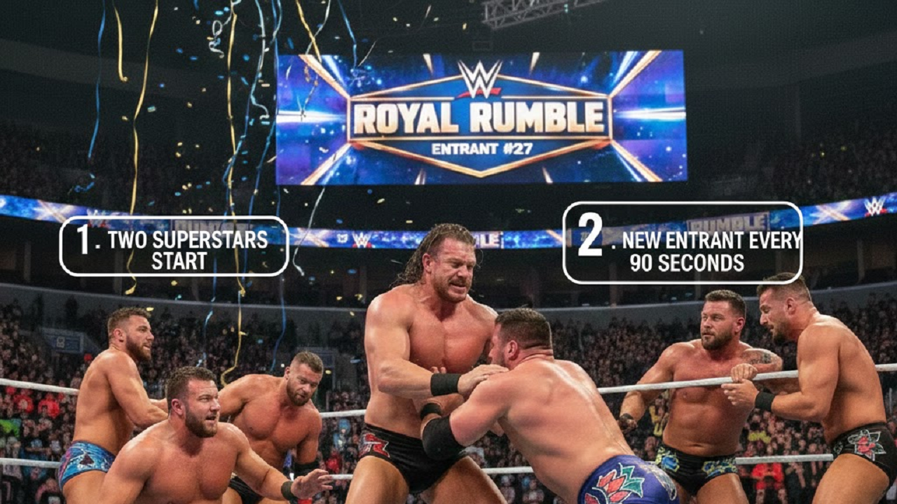 Royal Rumble rules explained: When does an elimination count, number of ...