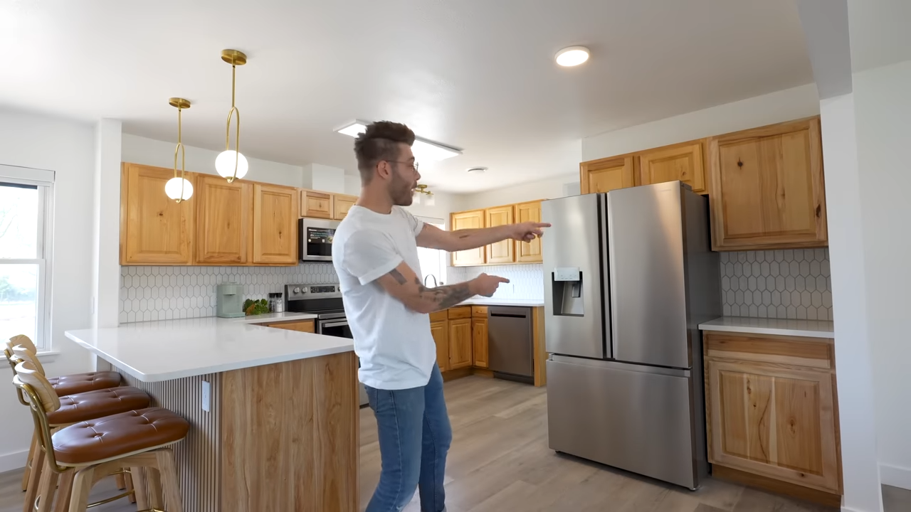 From outdated to modern - full income property renovation before & after