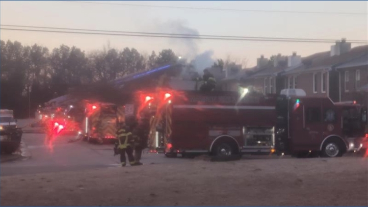Woman dead in early morning townhouse fire in Madison