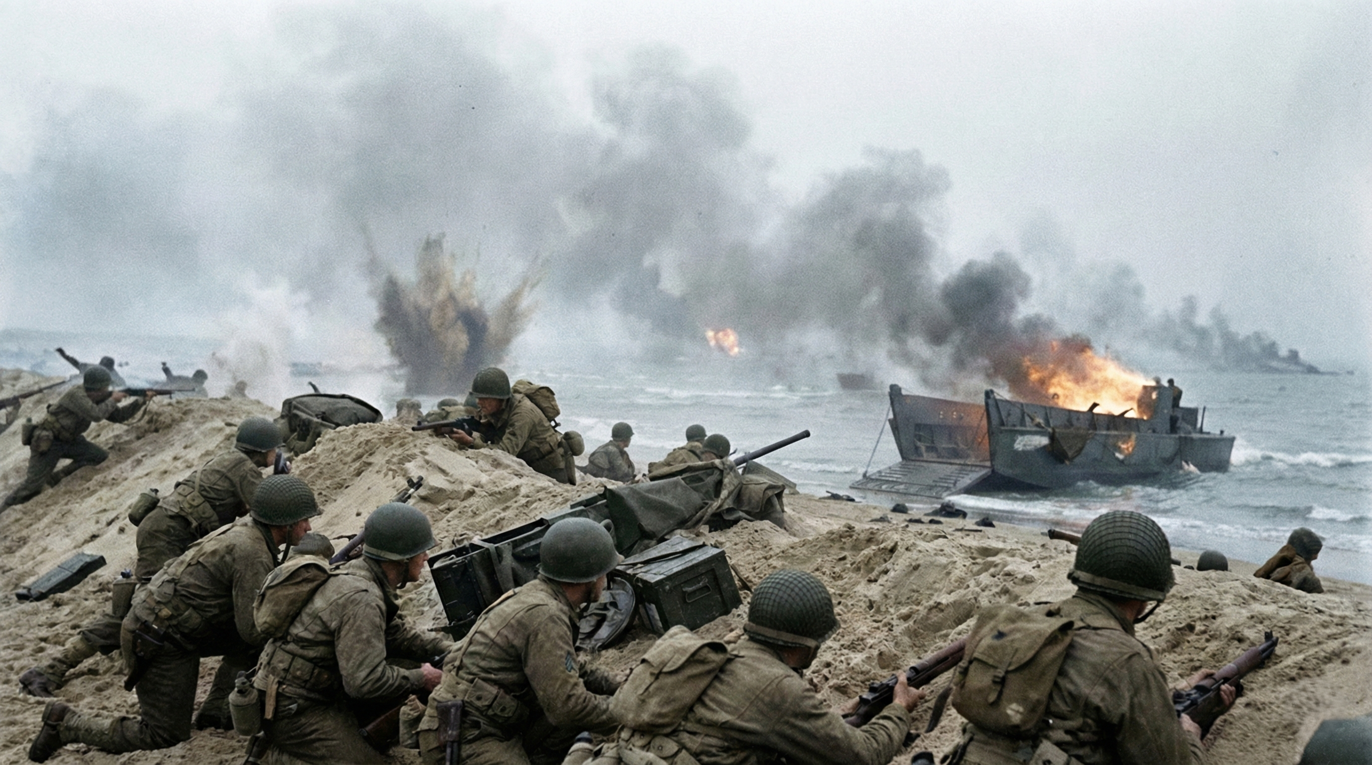 This is what happens when commanders underestimate the beach