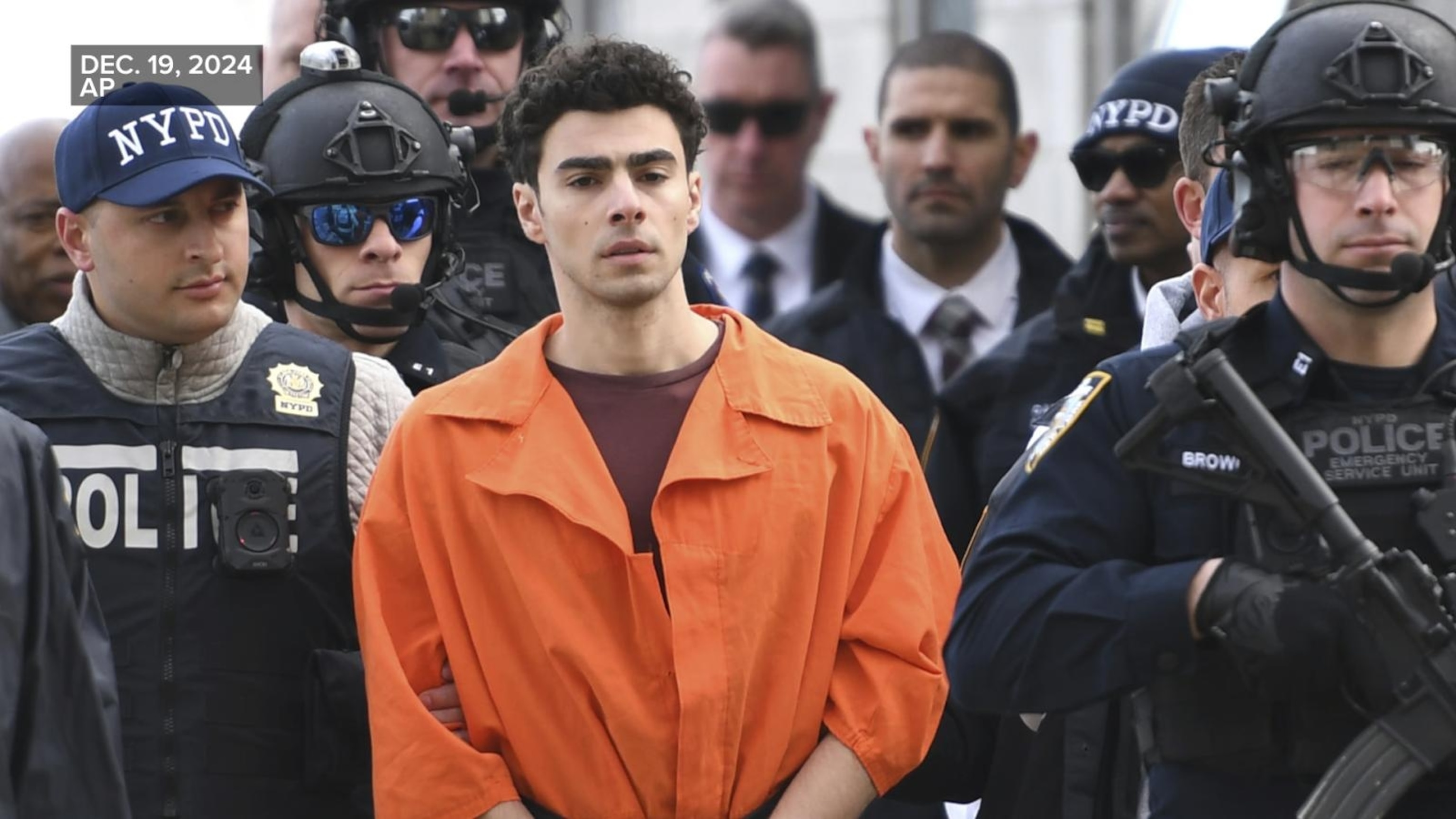 Federal judge takes death penalty off the table in Mangione case
