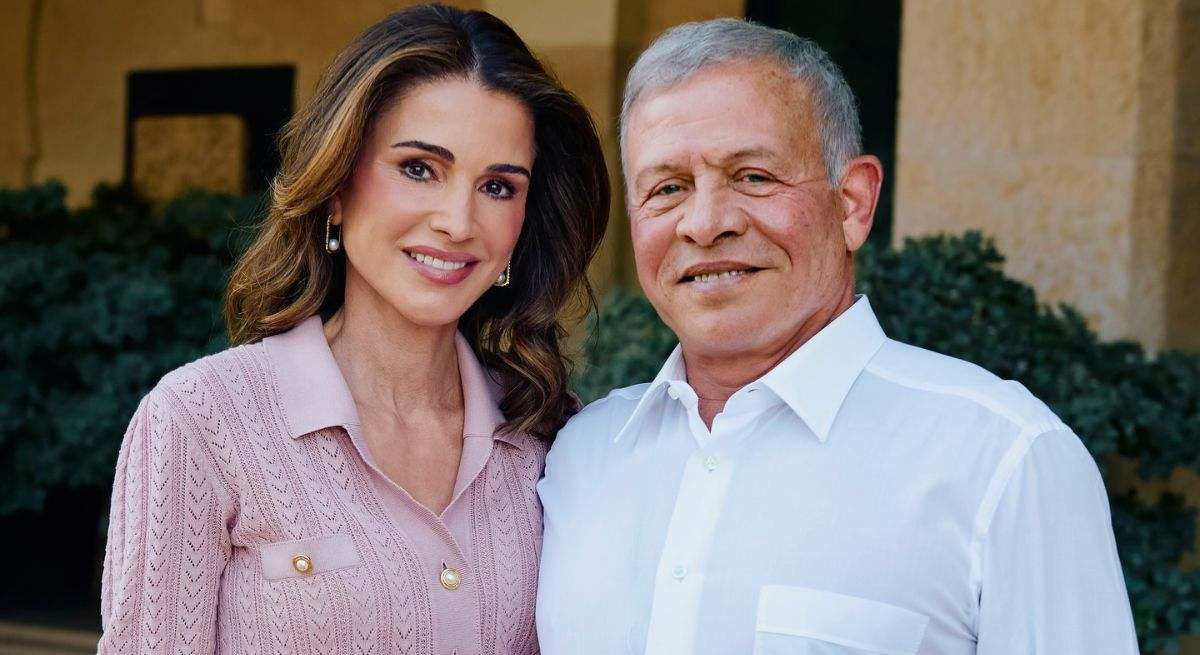 La reina Rania de Jordania dedica un cariñoso mensaje al rey Abdalá II ...