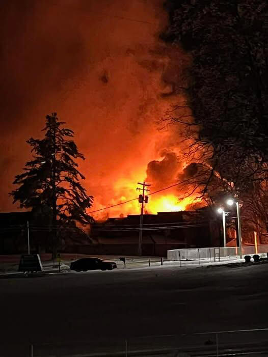 Historic Dessie Scott school building destroyed by fire