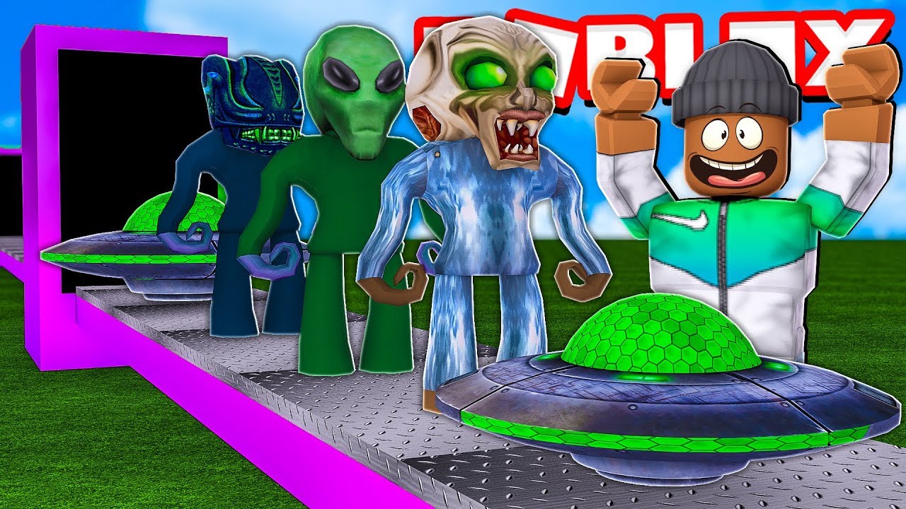 Building my own alien tycoon in Roblox