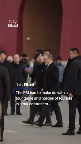 China's Forbidden City snub to Keir Starmer