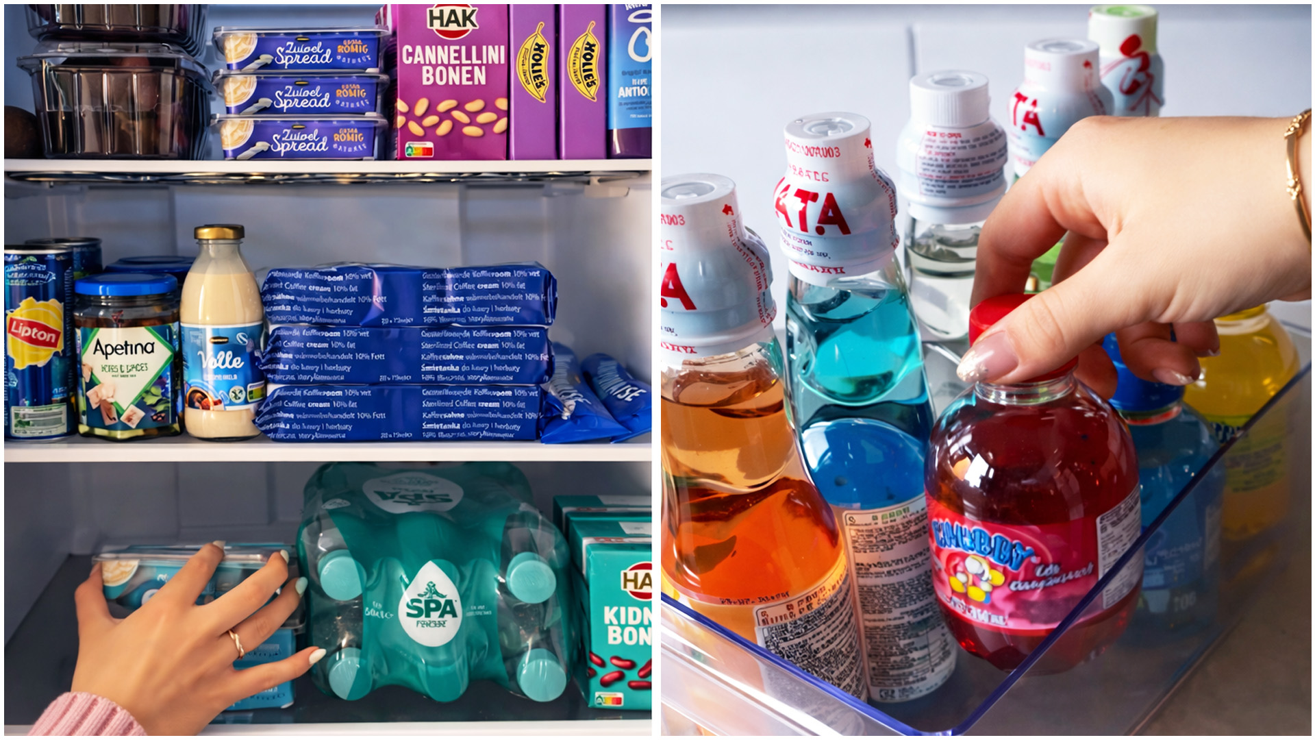 Organizing and restocking my fridge