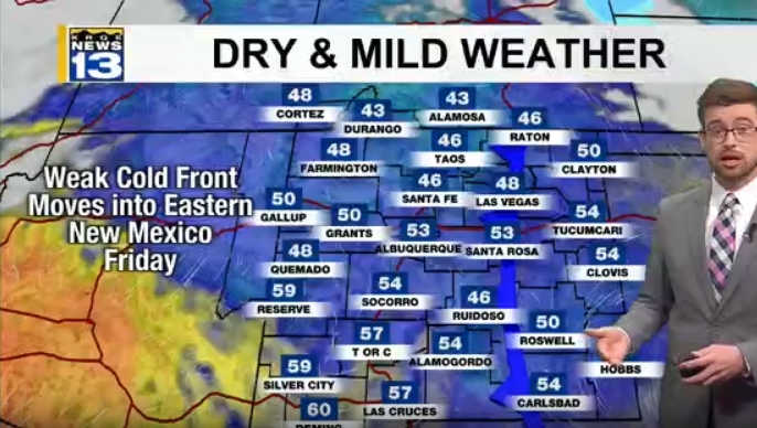 Gradual warm up with mild weather early next week