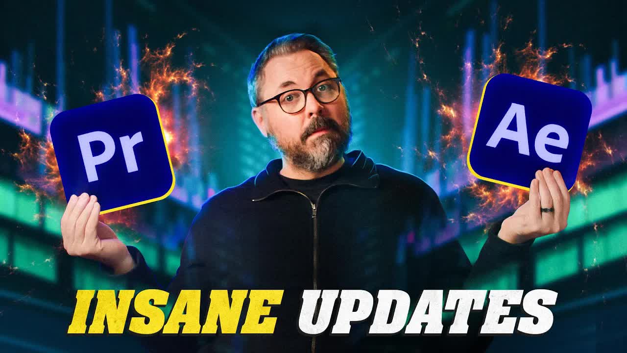 Insane updates for Adobe Premiere & After Effects