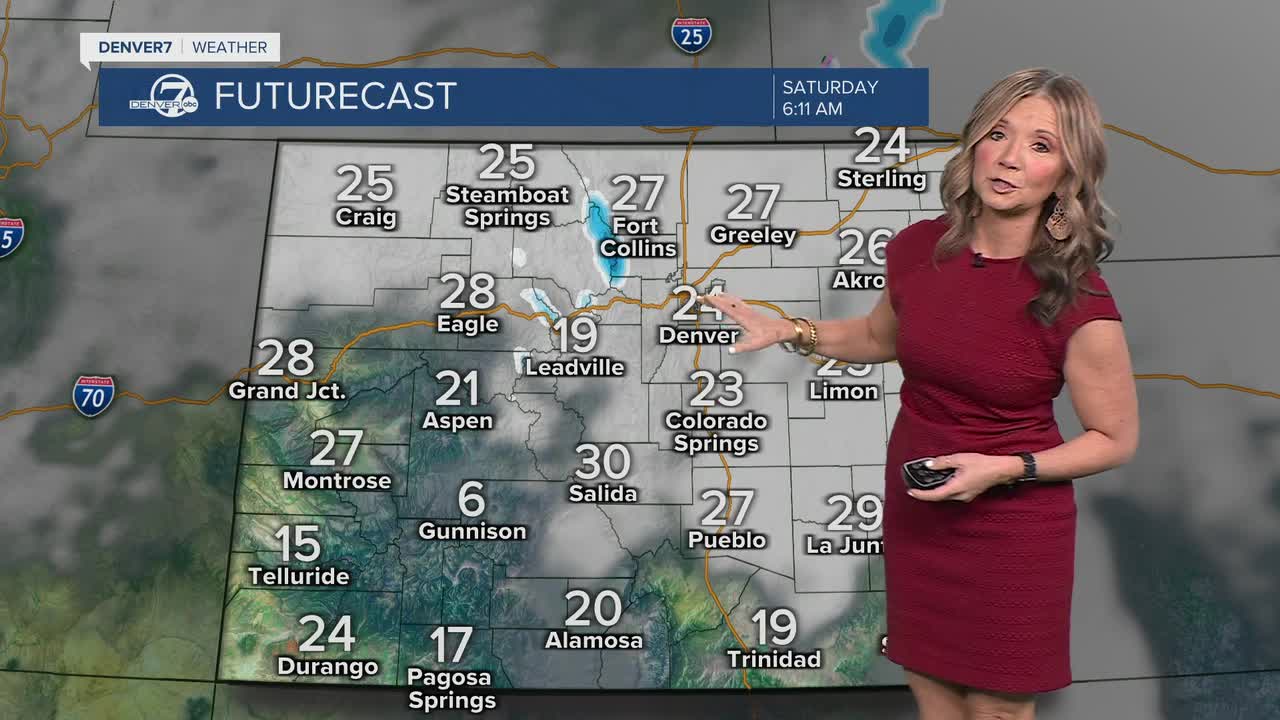 A dry and mild weekend ahead in Denver