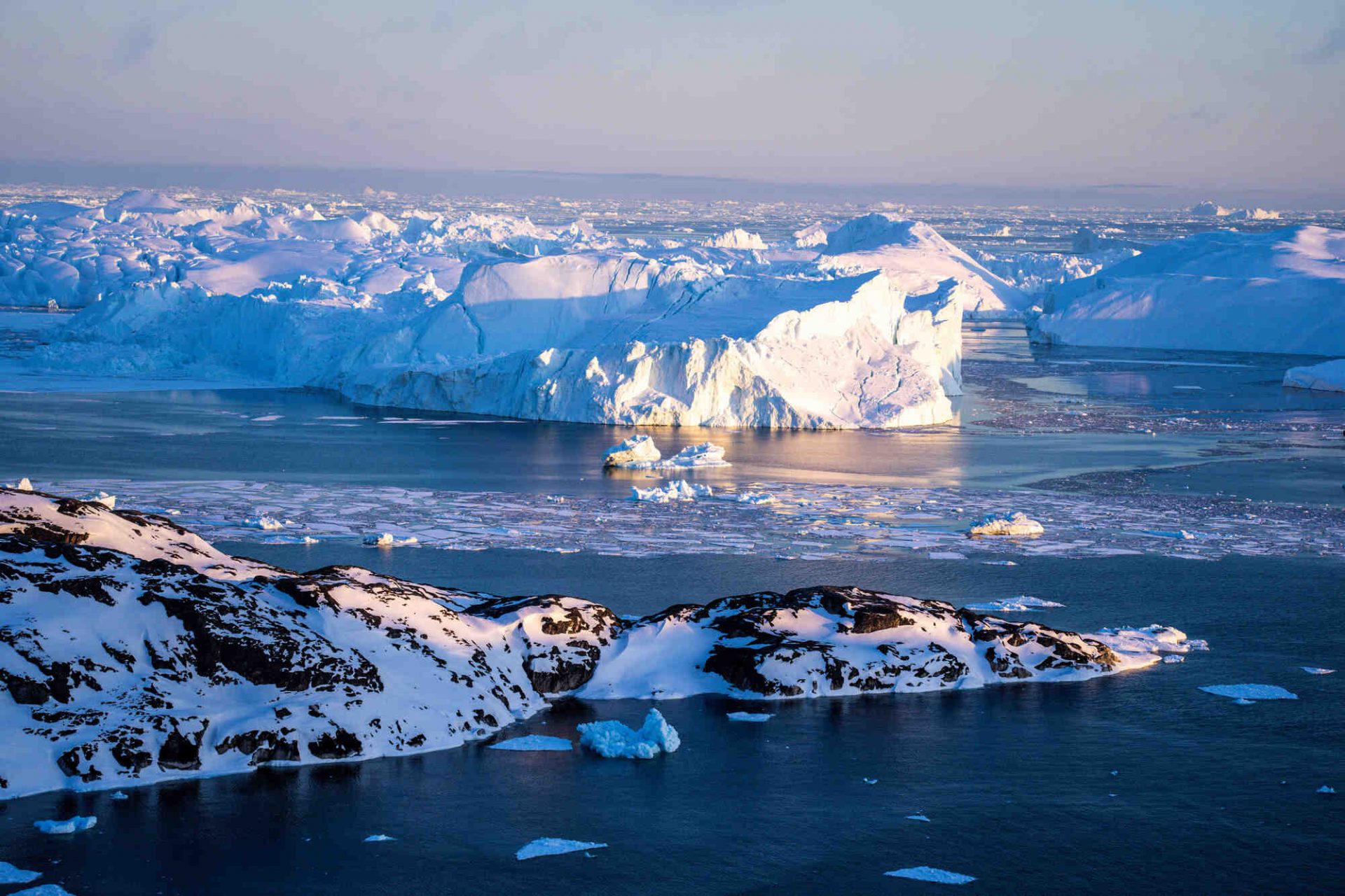 Exclusive company: Greenland sees sea levels falling, not rising