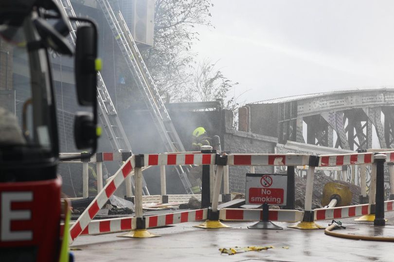 Photos show Camden fire scene as firefighters tackle huge blaze causing ...