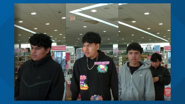 Florence police seek help to identify four suspects in $800 theft