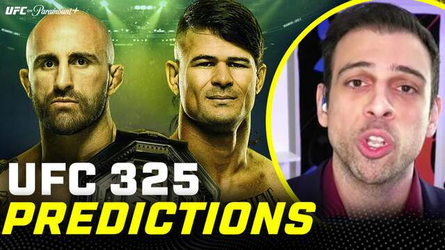 Expert picks & predictions for UFC 325 main card