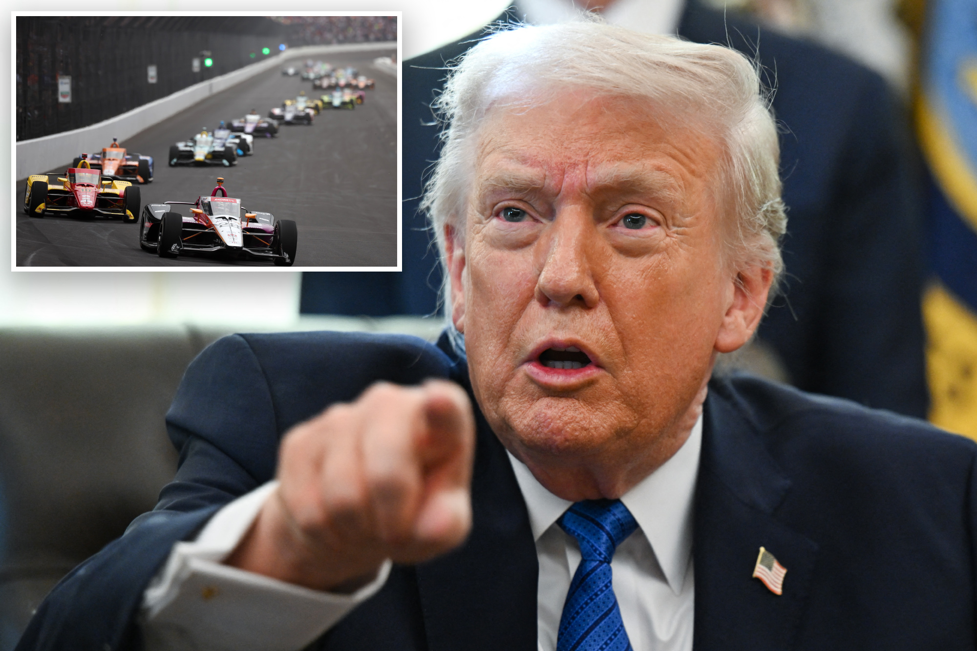 Trump orders IndyCar race on streets of Washington for America 250 ...