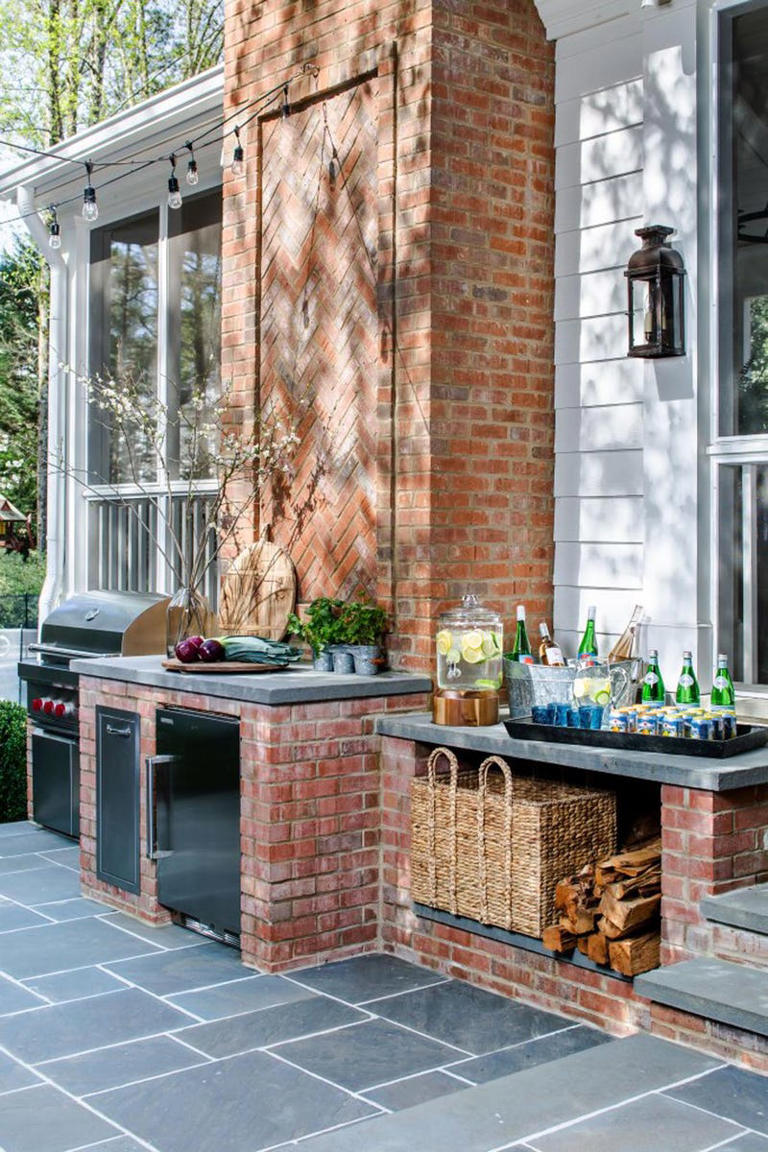 These outdoor kitchen ideas are surprisingly easy to pull off