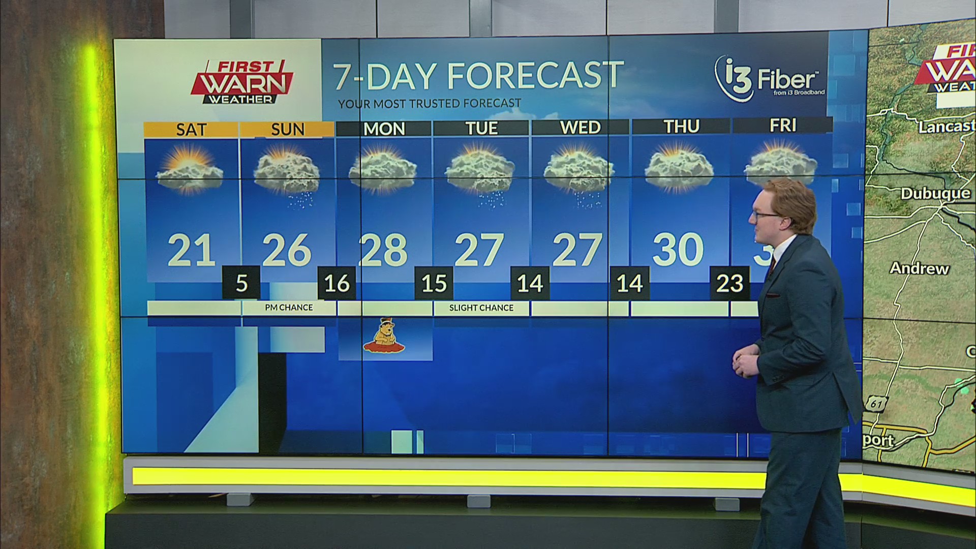 Friday evening weather forecast (1/30/26)