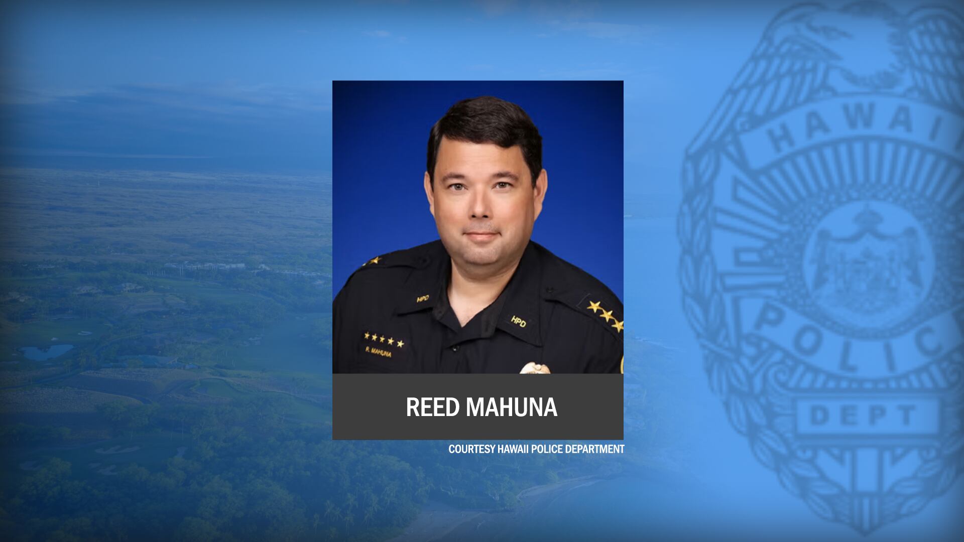 Hawaii County’s interim police chief tapped for permanent post