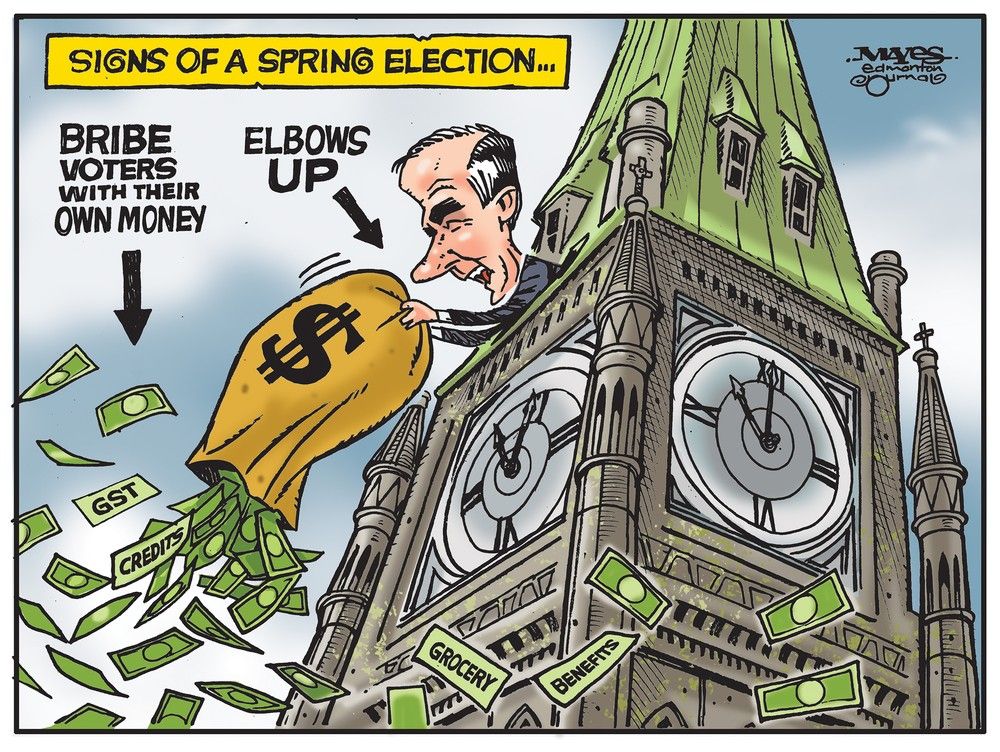Edmonton Journal editorial cartoons for January 2026