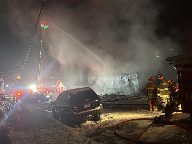 No injuries in Grafton structure fire Thursday night