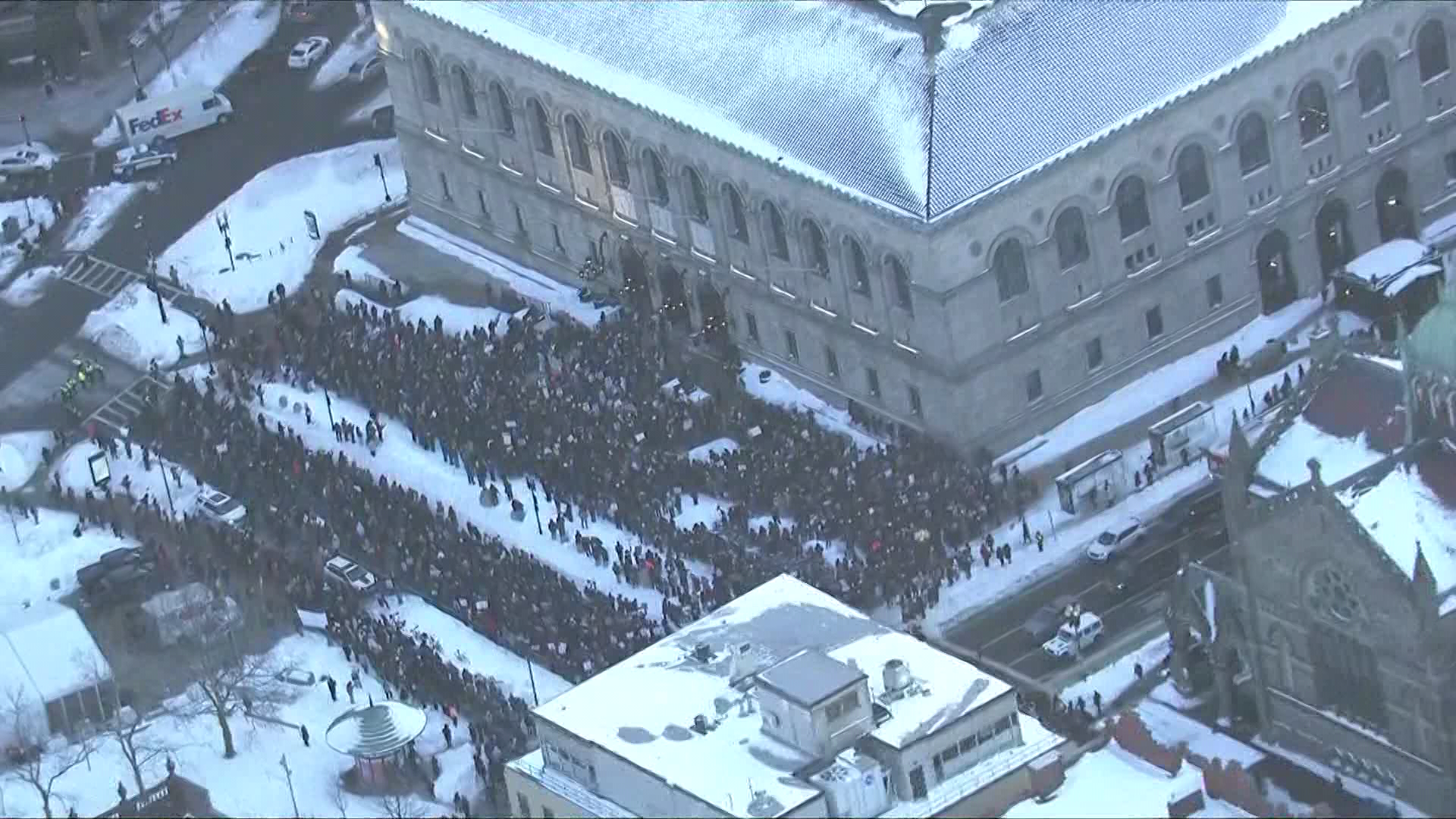 Boston-area protests against ICE actions