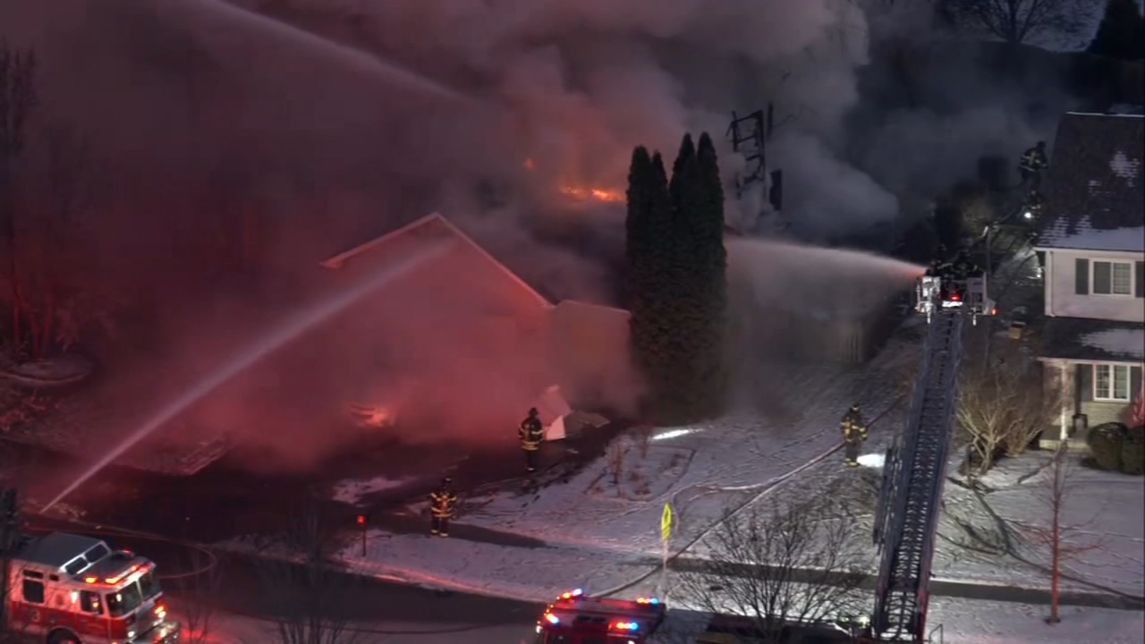 2 found dead after house explosion, large fire in Oswego identified ...