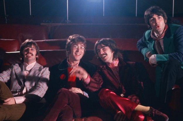 Here's what the stars of the Beatles biopics look like side-by-side ...