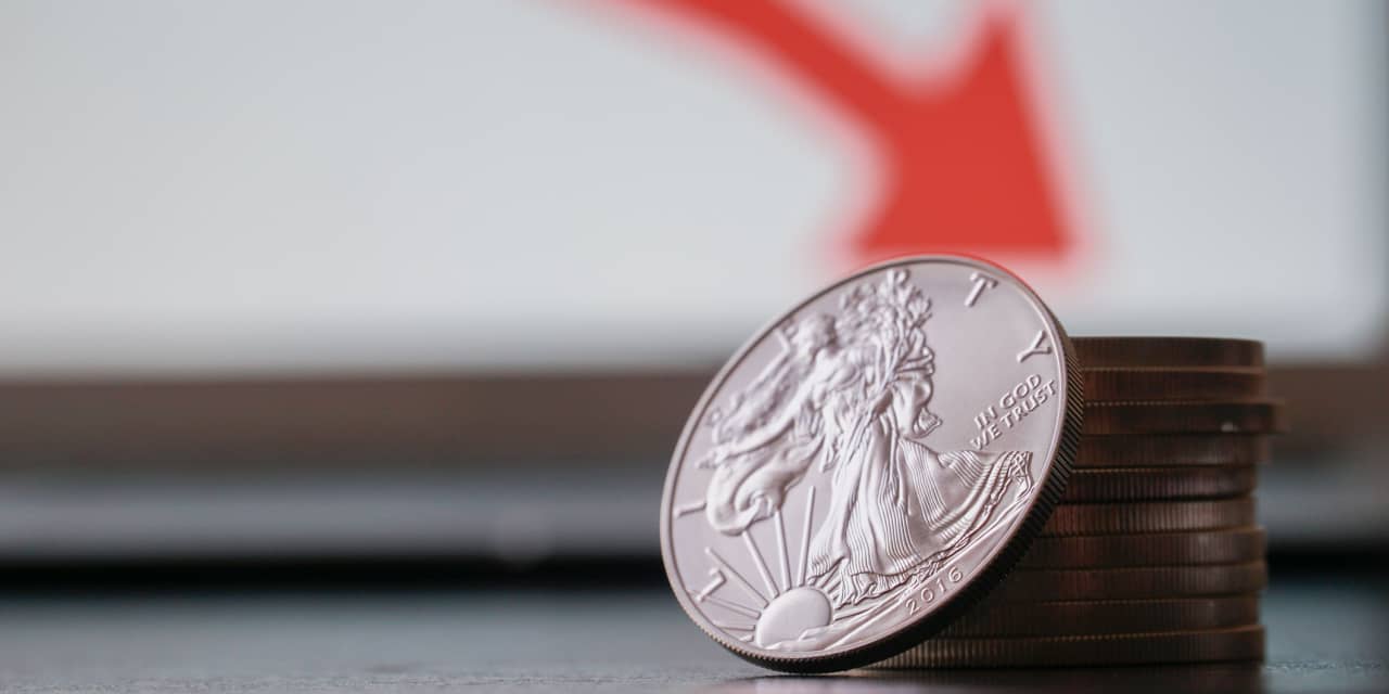 Silver suffers biggest drop in 46 years, with 